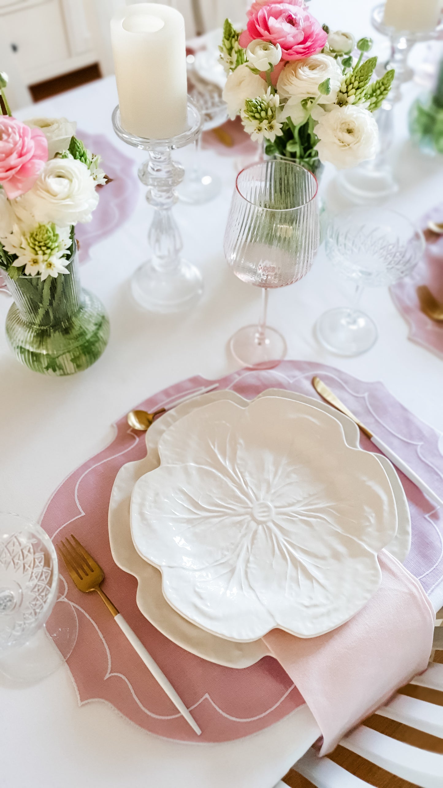 Della Placemat Pink
