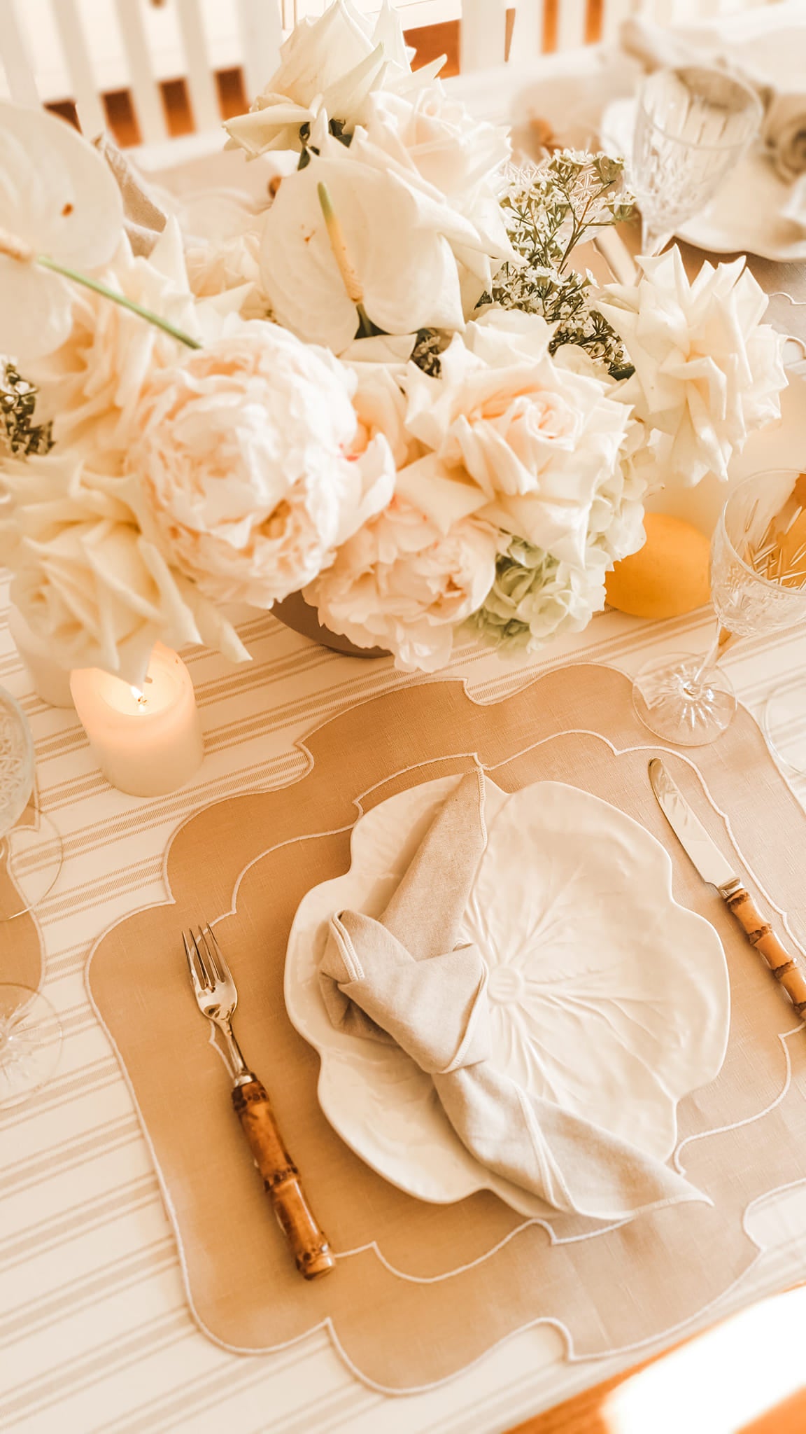 Charlotte Placemat Beige